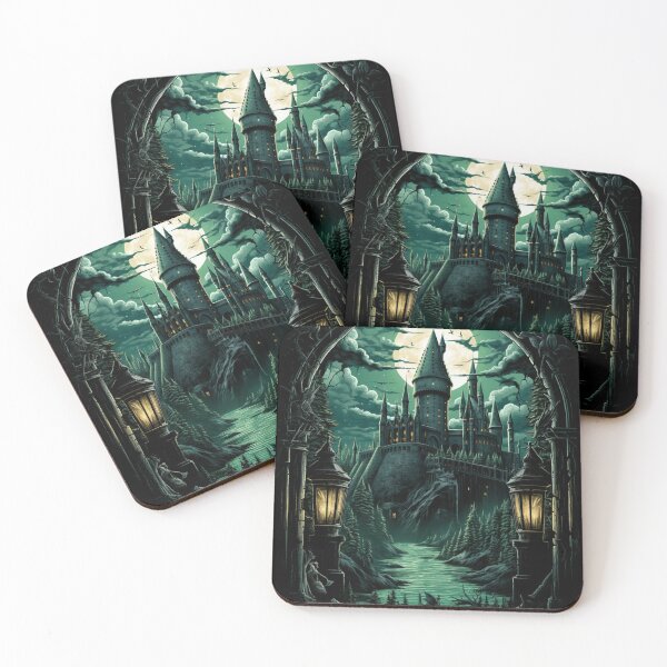 Item preview, Mystical Castle in the Night designed and sold by Imagination1618.