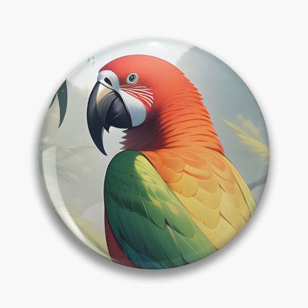 Item preview, parrot designed and sold by LadyHyun.