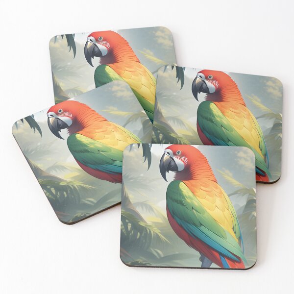 Item preview, parrot designed and sold by LadyHyun.