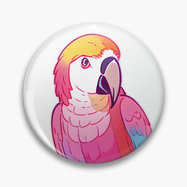 Item preview, parrot designed and sold by LadyHyun.