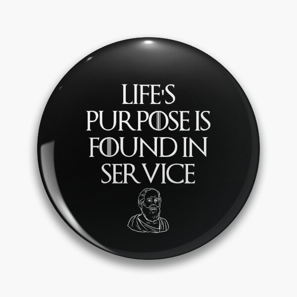 Item preview, Life's Purpose Philosophy Stoic Quote Design designed and sold by OurPhilosophy.