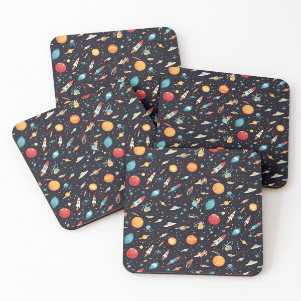 Item preview, Into Space designed and sold by chyornayakoshka.