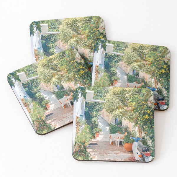 Item preview, Cobbled street in summer in Ikaria designed and sold by Chigurena.