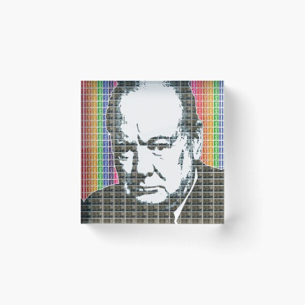 Item preview, Rainbow Churchill designed and sold by Gary Hogben.