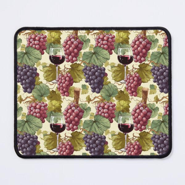 Item preview, Autumnal grapes pattern designed and sold by PrintsyPattern.