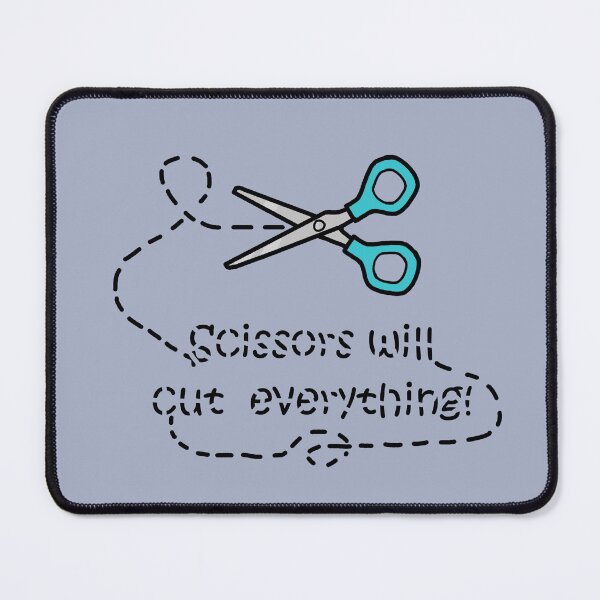 Item preview, Scissors will cut everything, won't they? designed and sold by RaczekForArt.