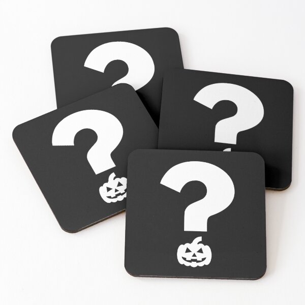 Item preview, question mark halloween pumpkin autumn festival designed and sold by Yellowriversss.