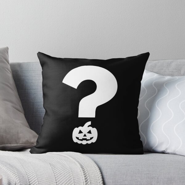 Item preview, question mark halloween pumpkin autumn festival designed and sold by Yellowriversss.