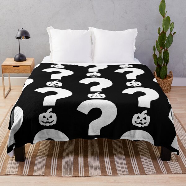 Item preview, question mark halloween pumpkin autumn festival designed and sold by Yellowriversss.