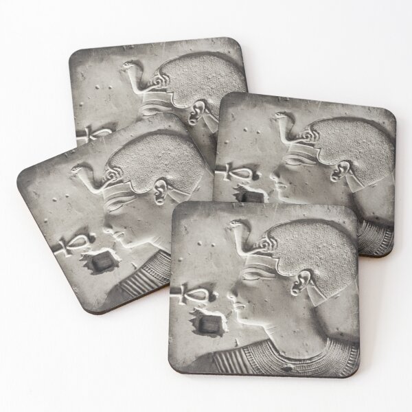 Item preview, Pharaoh and cross of life, ancient Egypt vintage photography designed and sold by art-of-egypt.