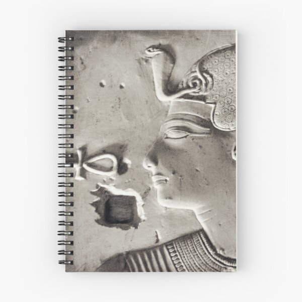 Item preview, Pharaoh and cross of life, ancient Egypt vintage photography designed and sold by art-of-egypt.