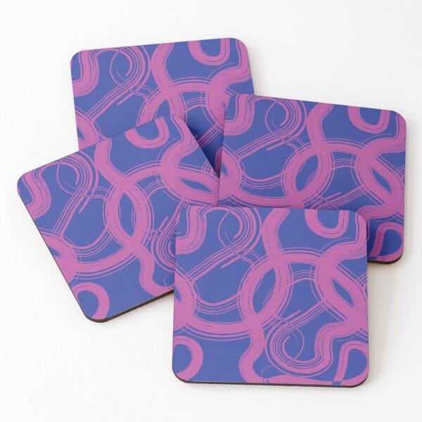 Item preview, VIOLET SQUIGGLES designed and sold by artsybadboii.