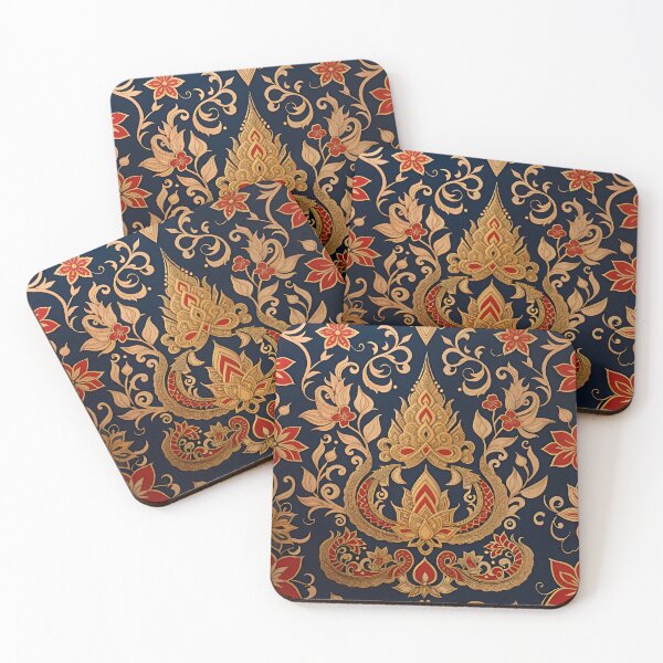 Item preview, Royal Red and Gold designed and sold by MobizArt.