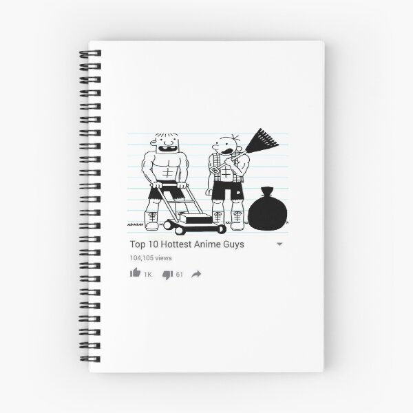 Item preview, Top 10 Hottest Anime Guys Greg Heffley and Rowley Jefferson designed and sold by cheapfan.