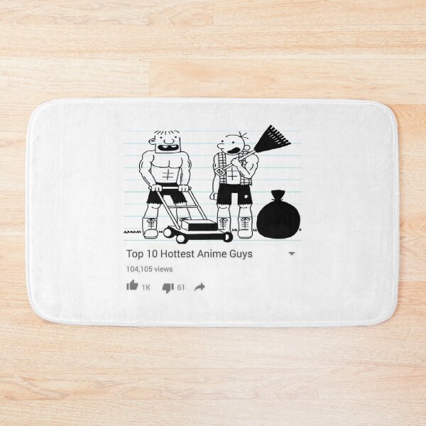 Item preview, Top 10 Hottest Anime Guys Greg Heffley and Rowley Jefferson designed and sold by cheapfan.
