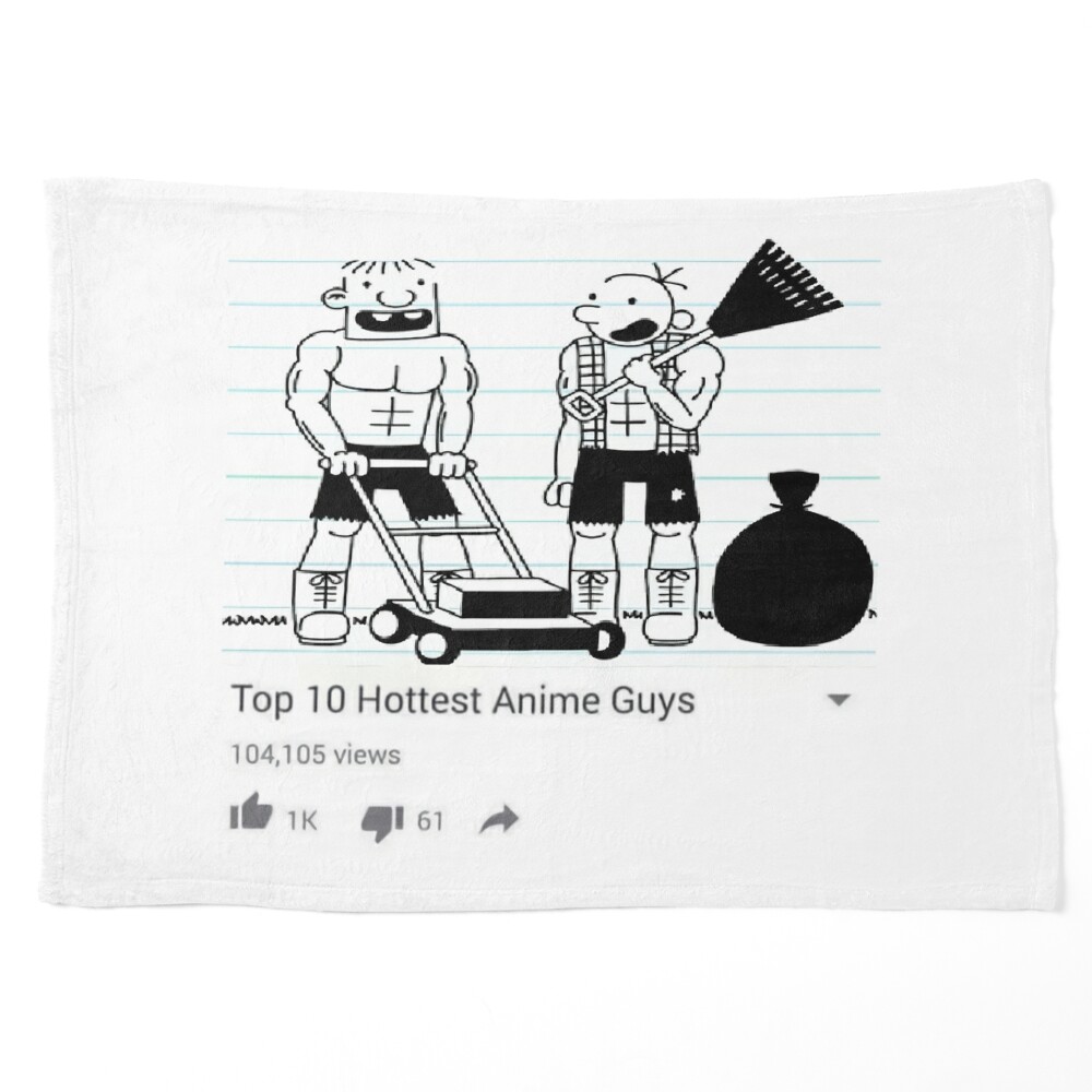 Top 10 Hottest Anime Guys Greg Heffley and Rowley Jefferson