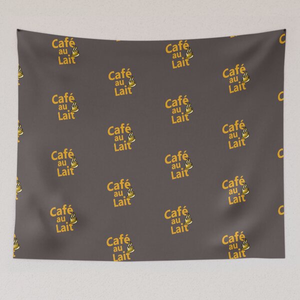 Item preview, Café au Lait (French for coffee with milk) designed and sold by lobodelnoir.