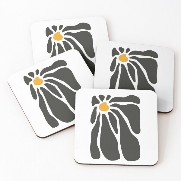 Item preview, Henri Matisse Black floral print, exhibition art, gallery wall art, scandivian modern art designed and sold by shreya ranjan.