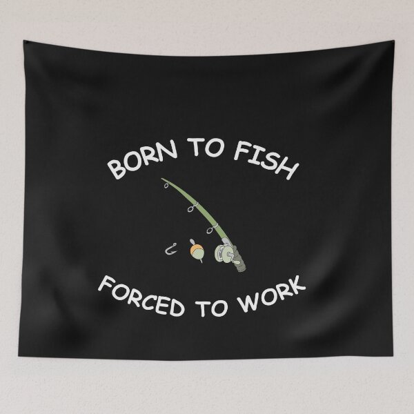 Item preview, Born To Fish designed and sold by CozyDots.