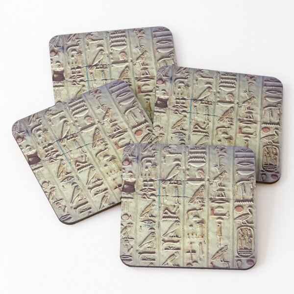 Item preview, Hieroglyphics, Abydos, ancient Egyptian art, vintage photography designed and sold by art-of-egypt.