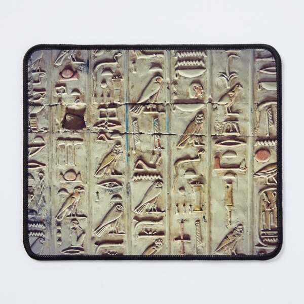 Item preview, Hieroglyphics, Abydos, ancient Egyptian art, vintage photography designed and sold by art-of-egypt.