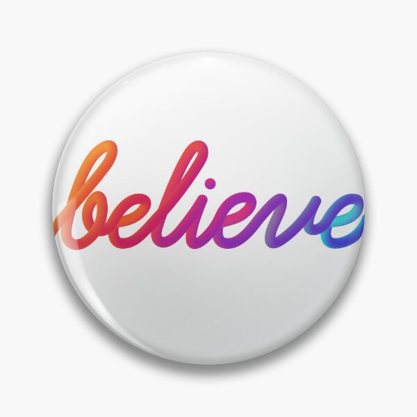 Item preview, believe typography art designed and sold by innni.