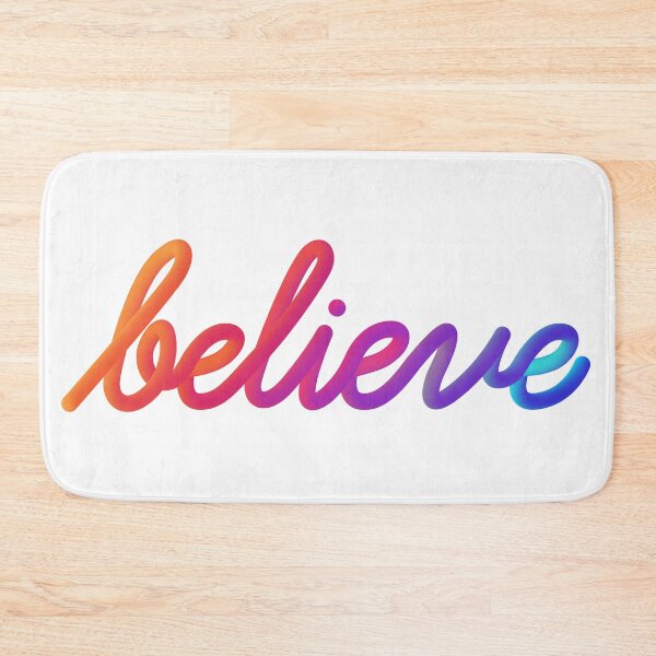 Item preview, believe typography art designed and sold by innni.