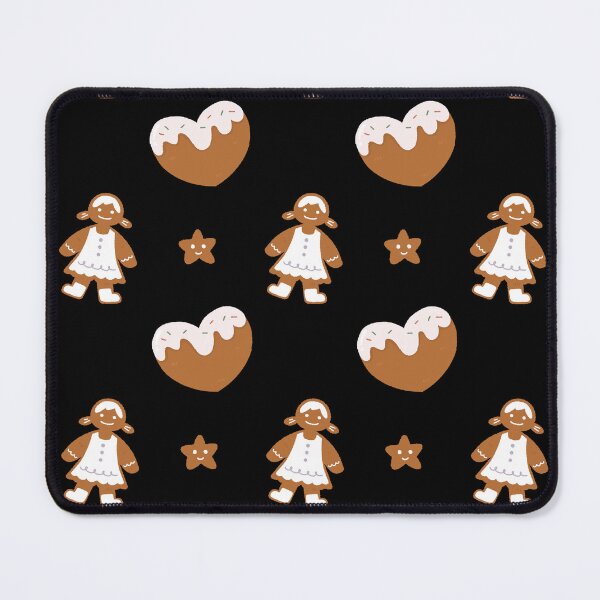 Item preview, Kawaii Cute Christmas Cookie star ginger bread pattern designed and sold by TNwandesignart.