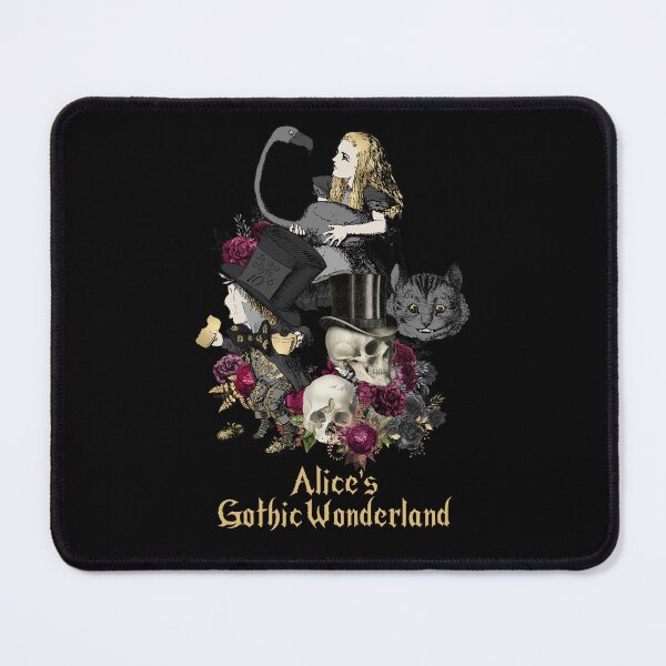 Item preview, Alice in Wonderland Shirt #102 Goth Series - Cheshire Cat Halloween Tshirte, Skull Retro Horror T Shirt, Halloweenful T-Shirt, Oversized designed and sold by AcesInfinity.