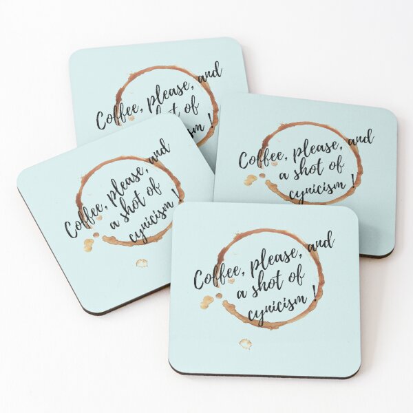 Item preview, coffee cynicism designed and sold by Wangnitokoto.