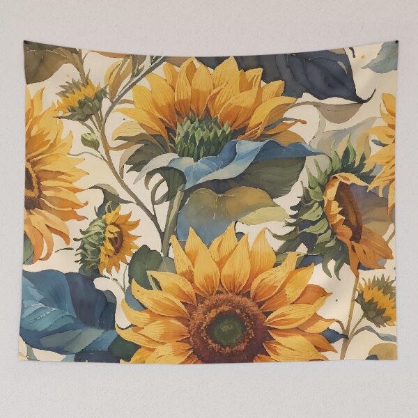Item preview, Yellow Sunflower designed and sold by CatCoconut-Art.