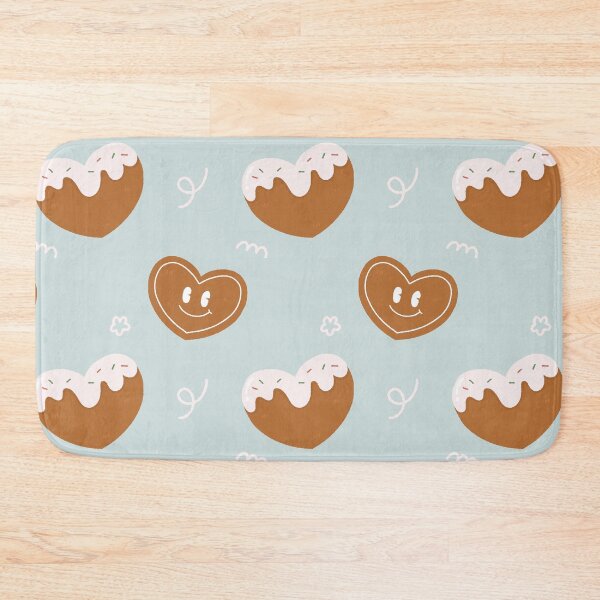 Item preview,  Kawaii Cute Christmas Cookie heart ginger bread pattern designed and sold by TNwandesignart.