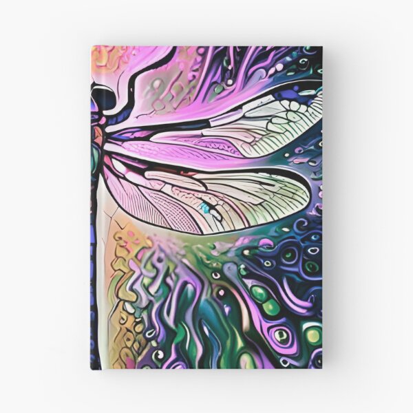 Item preview, Dragonfly Stained Glass Cartoon designed and sold by druidwolfart.