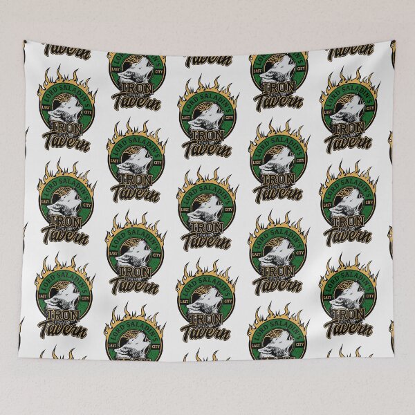 Item preview, Iron Tavern Baseball ¾ Sleeve  designed and sold by nathanaeljohnst.