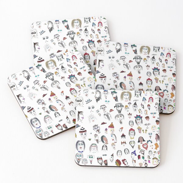 Item preview, funny little faces designed and sold by Sergiogioart.