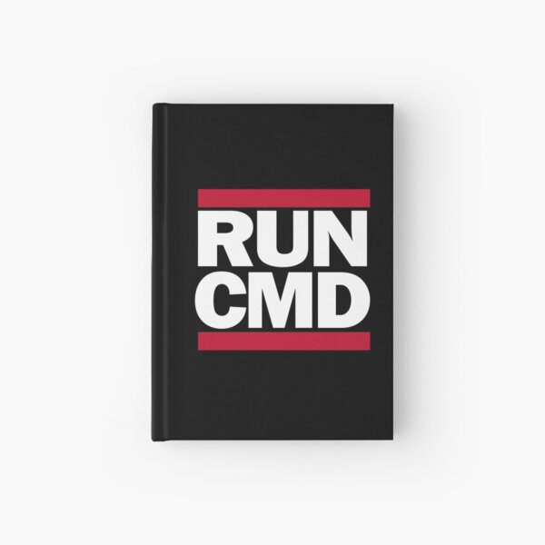 RUN CMD Hardcover Journal