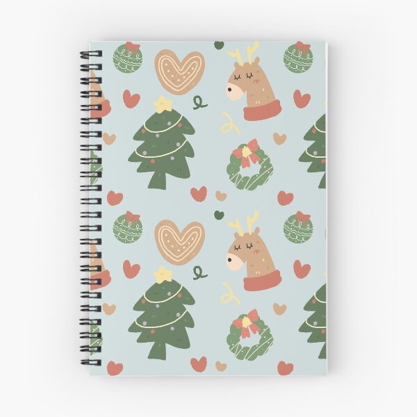 Item preview, Kawaii Cute Christmas tree Cookie heart ginger bread deer cozy pattern gift designed and sold by TNwandesignart.