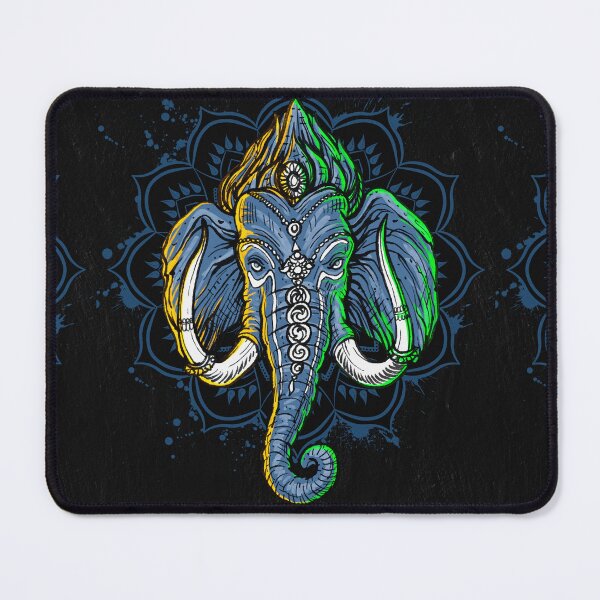 Item preview, Majestic Splendor: A Striking Artwork of an Elephant's Magnificent Face designed and sold by Indianrocks.