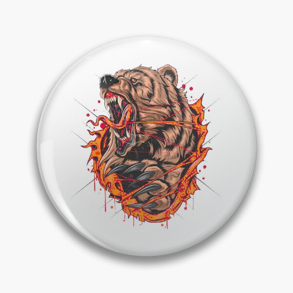 Item preview, Angry bear grizzly  designed and sold by Nogar25.
