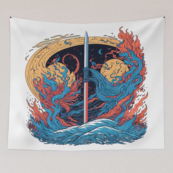 Item preview, The great and formidable ocean sword. designed and sold by Natcharee.