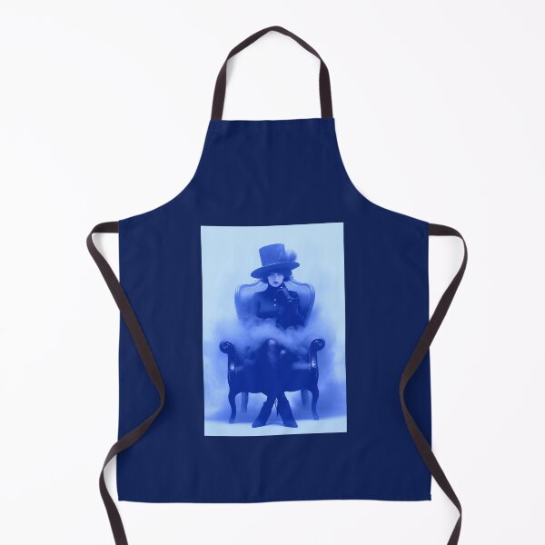 Item preview, Lady in blue mist, vintage AI artwork designed and sold by silent-violin.