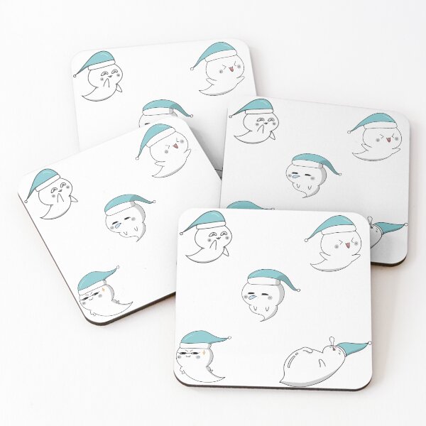 Item preview, Cute Little Ghost Lazee, 5 pack set designed and sold by ppcreation.