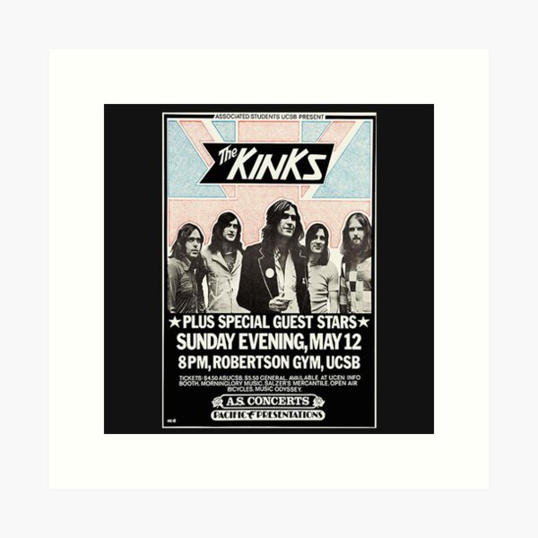 Aperçu de l'œuvre Les Kinks en direct 1974 créée et vendue par DavidKuorna88.