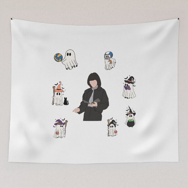 Item preview, Extraordinary attorney & cute halloween ghosts background designed and sold by paintingtour.
