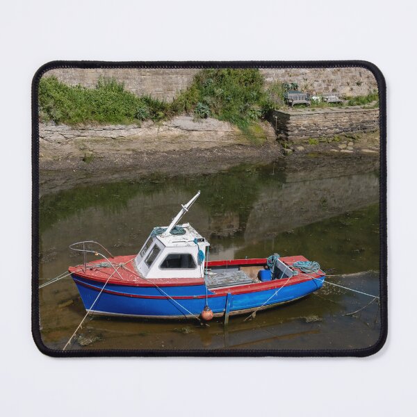 Item preview, Fishing boat on the River Esk designed and sold by yackers1.