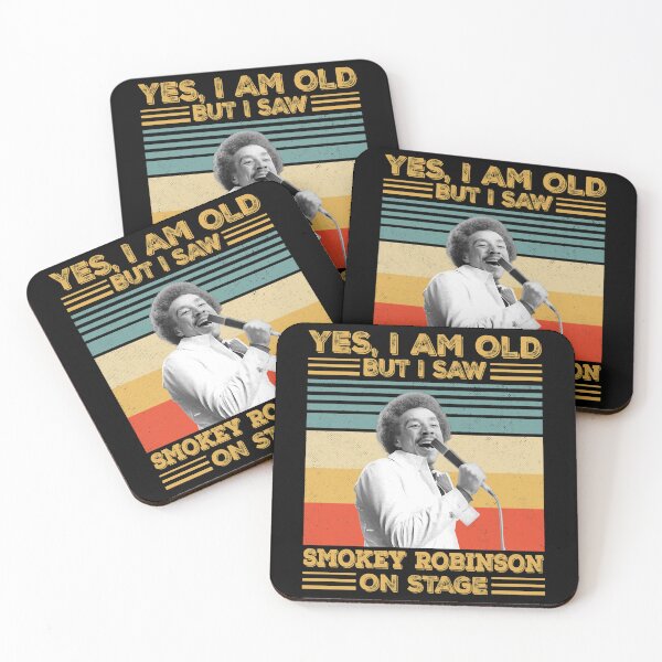 Item preview, Retro Yes I_m Old But I Saw Smokey Art Robinson On Stage designed and sold by BrownDawne.