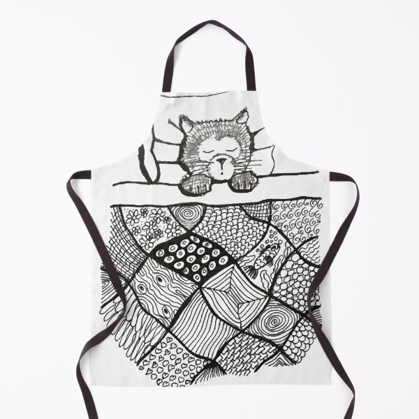 Item preview, Cat in bed designed and sold by glostonsandra.