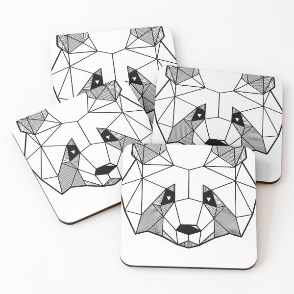 Item preview, Geometric Panda designed and sold by glostonsandra.