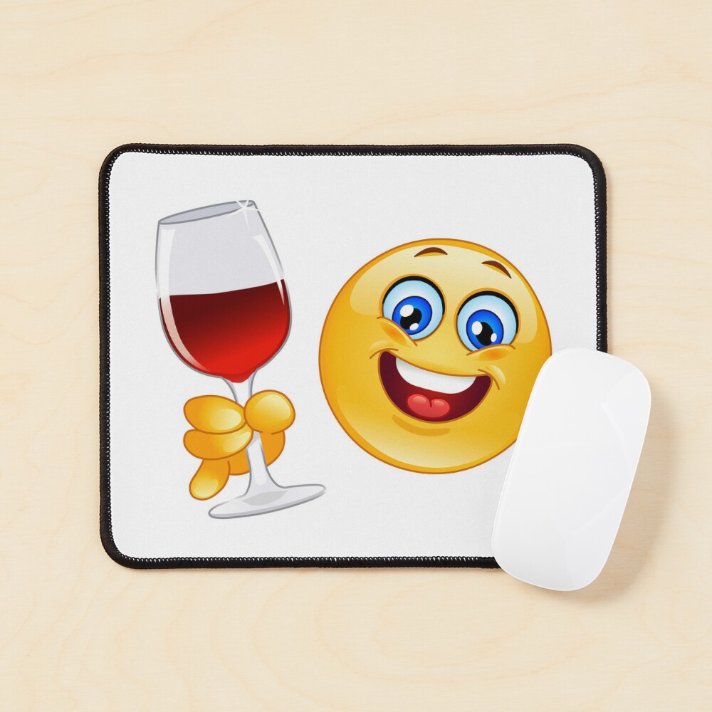 mouse holding wine  AI Emoji Generator