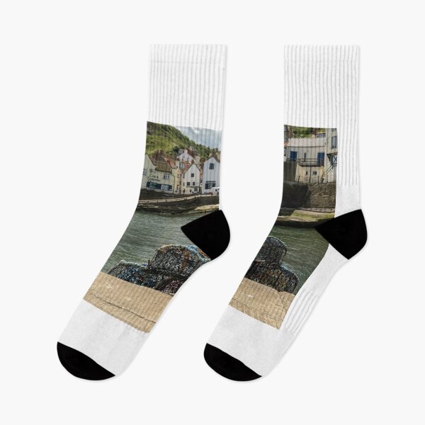 Item preview, The fishing village of Staithes on the North Yorkshire Coast designed and sold by yackers1.